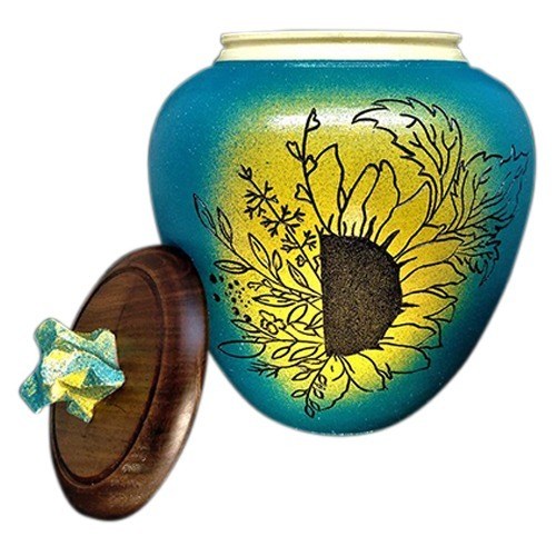 Sunflower of Courage Urn